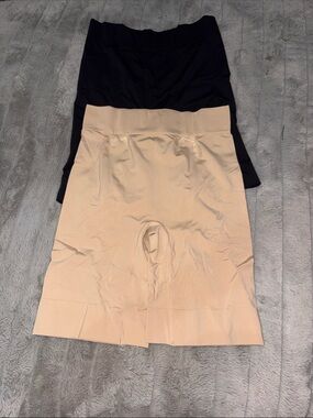 Jockey Women's Shapewear Shorts Set - Black and Nude